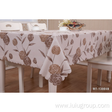 Wholesale customized Printed plastic tablecloth